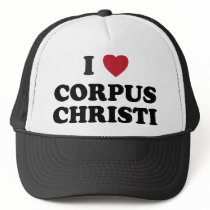 I Love Corpus Christi Texas Hats