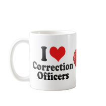 I Love Correction Officers Mugs