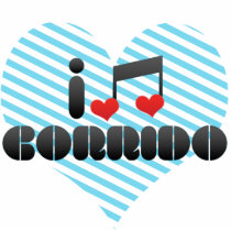 I Love Corrido Photo Cutouts