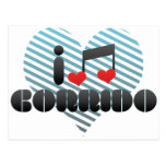 I Love Corrido Post Cards