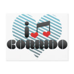 I Love Corrido Post Cards