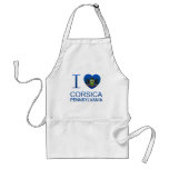 I Love Corsica, PA aprons