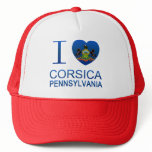 I Love Corsica, PA hats