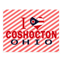 I love Coshocton, Ohio postcards