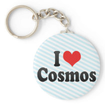 I Love Cosmos Keychain
