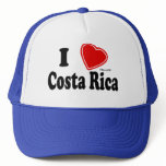 I Love Costa Rica hats