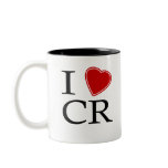 I Love Costa Rica mugs