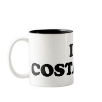 I Love Costa Rica Coffee Mugs