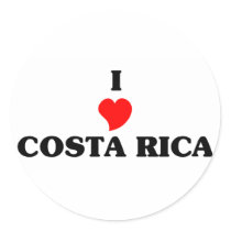 I Love Costa Rica stickers by repofcountries I Love Costa Rica stickers