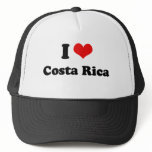 I Love Costa Rica Tshirt hats