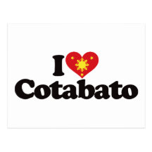 I Love Cotabato Post Card