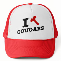 I love cougars - cougar hunter hats