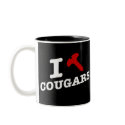 I love cougars - cougar hunter mugs