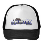 I Love Country BLUES music hats