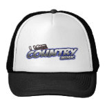 I Love COUNTRY music hats