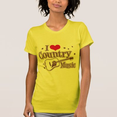 I Love Country Music Tshirt