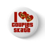 I Love Couples Skate Button