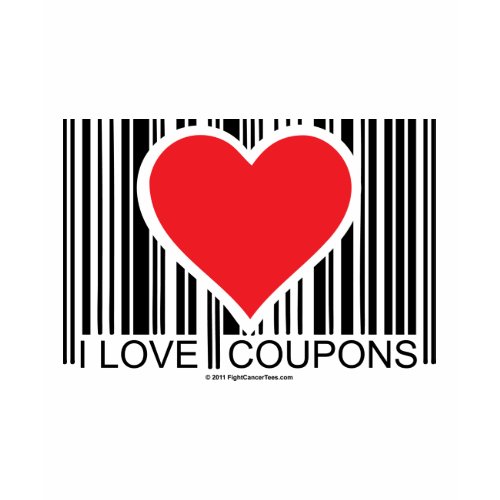 I Love Coupons shirt