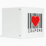 I Love Coupons Vinyl Binders