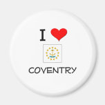 I Love Coventry Magnets