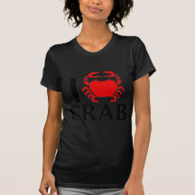 I Love Crab T-shirt