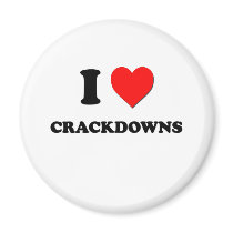 I love Crackdowns Magnets