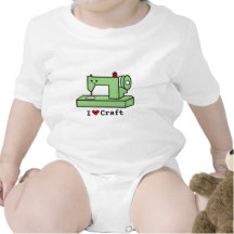 I Love Craft- Kawaii Sewing Machine Bodysuit