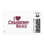 I Love Cranberry Sauce Postage I Love Cranberry Sauce Postage