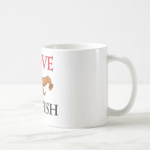 I Love Crayfish Coffee Mugs