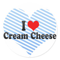 I Love Cream Cheese Sticker