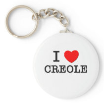 I Love Creole Keychains