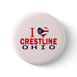 I love Crestline, Ohio Pins