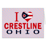 I love Crestline, Ohio Greeting Card