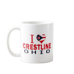 I love Crestline, Ohio Mugs