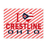 I love Crestline, Ohio Post Card