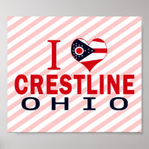 I love Crestline, Ohio Print