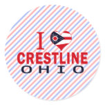 I love Crestline, Ohio Sticker