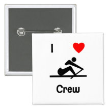 I Love Crew (2) Buttons