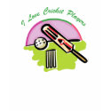 I Love Cricket Players Women's Tees t-shirts by pacificsportsgifts I Love Cricket Players Women's Tees t-shirts