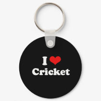 I Love Cricket Tshirt keychains by loveshirts I Love Cricket Tshirt keychains