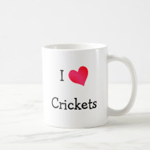 I Love Crickets Mugs