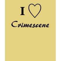 I Love Crimescene t-shirts