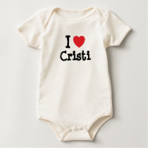 I love Cristi heart T-Shirt by funnycustomtshirts I love Cristi heart T-Shirt