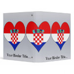I Love Croatia binders