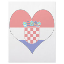 I Love Croatia Letterhead Template