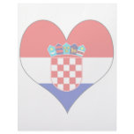 I Love Croatia Letterhead Template