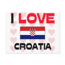 I Love Croatia postcards