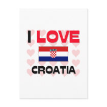 I Love Croatia postcards