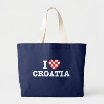 I Love Croatia bags