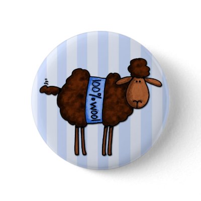 i love crochet pinback button by cfkaatje